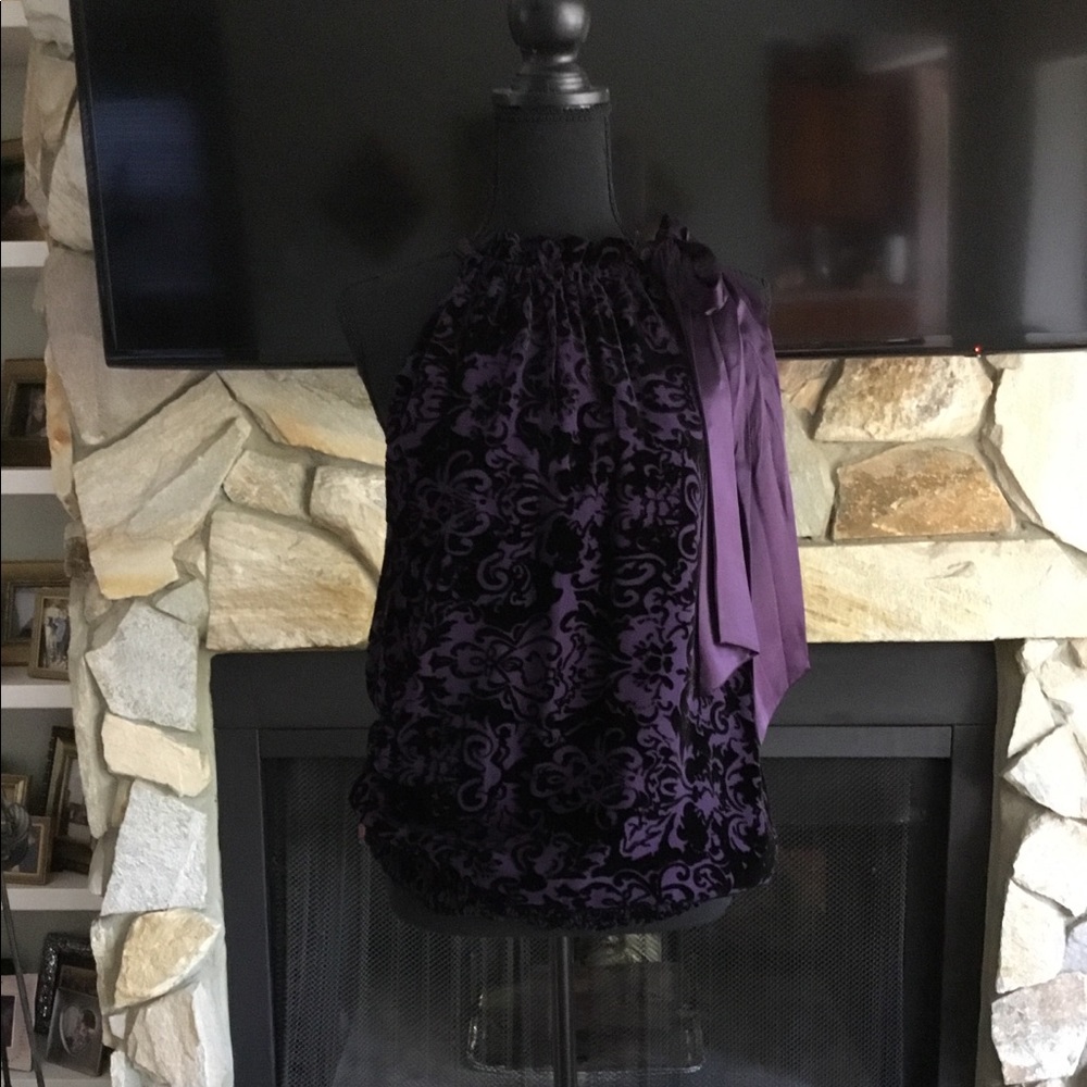 Antonio Melani velvet jacket 8 & blouse is M. $55